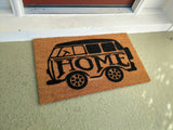 Home Mini Bus Welcome Door Mat - UnwelcomeDoormats - Custom doormats - Personalized doormats - Rude Doormats - Funny Doormats