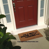 This Is Not The Door You're Looking For  Welcome Doormat - UnwelcomeDoormats - Custom doormats - Personalized doormats - Rude Doormats - Funny Doormats