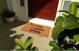 Te Amo Te Quiero TeQuila Funny Welcome Doormat - UnwelcomeDoormats - Custom doormats - Personalized doormats - Rude Doormats - Funny Doormats