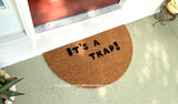 It's A Trap! Welcome Door Mat - UnwelcomeDoormats - Custom doormats - Personalized doormats - Rude Doormats - Funny Doormats