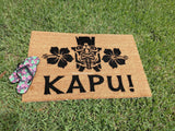 Kapu! Welcome Doormat - UnwelcomeDoormats - Custom doormats - Personalized doormats - Rude Doormats - Funny Doormats