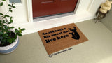 An Old Buck & His Sweet Doe Live Here  Welcome Door Mat - UnwelcomeDoormats - Custom doormats - Personalized doormats - Rude Doormats - Funny Doormats